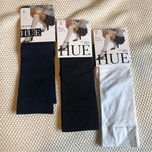 NWT Hue Opaque Knee Hi Stockings OS